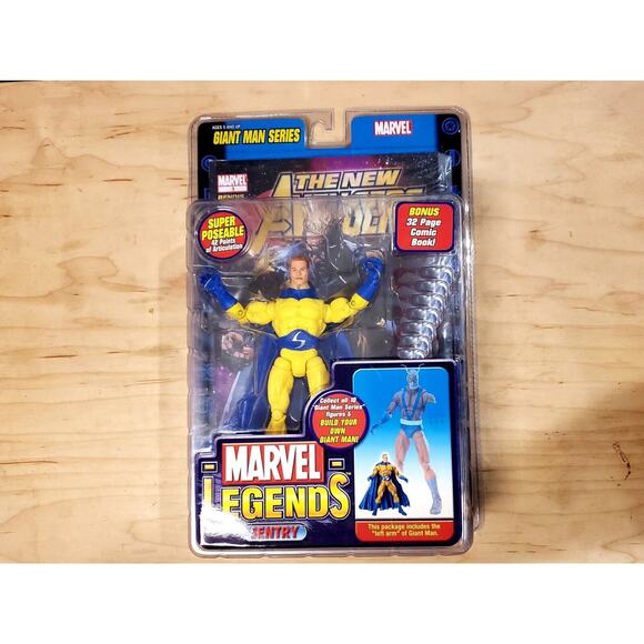 🗨 Marvel Legends - Sentry - Short Hair - ToyBiz Toy Biz (NO Giant Man BAF) 🗨 - Picture 1 of 2